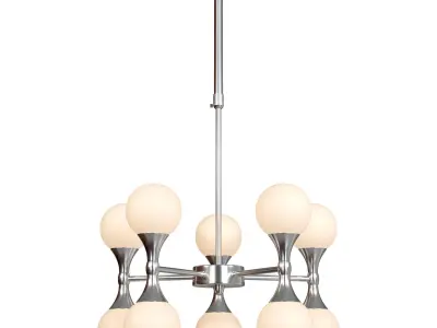 Hanging chandelier A9162LM-10CC 3D model