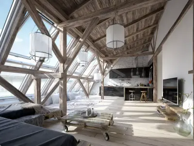 Archinteriors vol 48 - modern lofts and homes 3D model