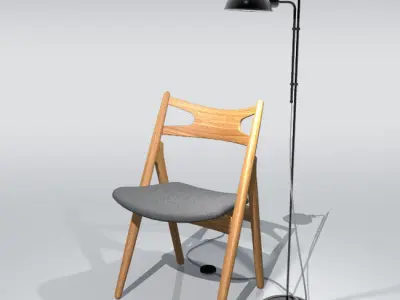 floor lamp 3D model