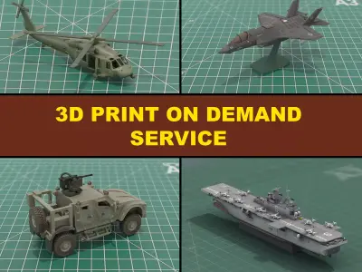3D Print On Demand Service 3D print model