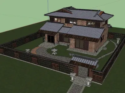 Creative Design-Holiday Cabin-0125 3D model