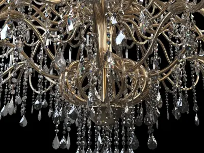 Chandelier Beby Italy 3D model