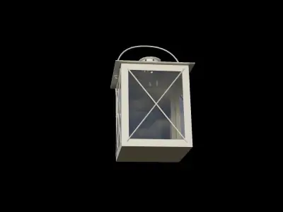 Lantern Low-poly 3D model