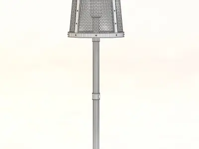 Ipswich Mesh Wire Island Light 3D model
