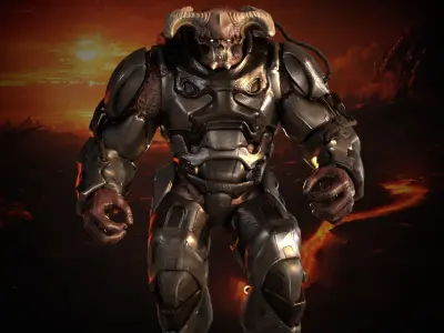 WastelandJag3 Low-poly 3D model