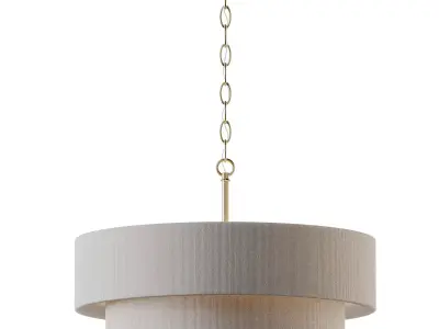 Delaney Dual Mount Pendant 3D model