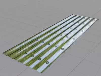ROOF TIN SHEET  3D model