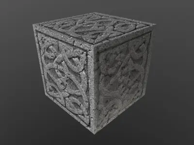 Chiseled stone Material Texture