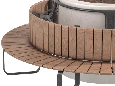 Urban Furniture 12 3D model