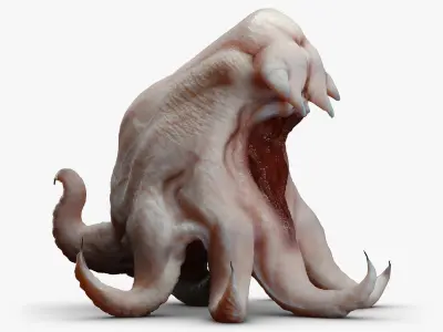 Alien Parasite 3DS Max 3D model