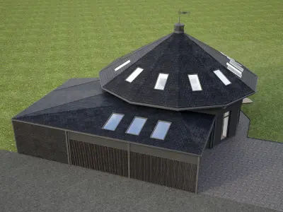 Round house 3D model