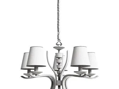 Hanging chandelier IDEAL LUX 066448 PEGASO 3D model