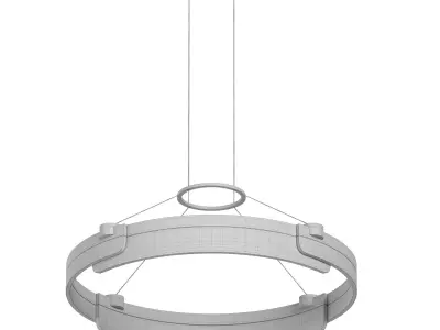 Chandelier MARGA Low-poly 3D model