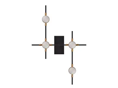 745647 Bergamo Lightstar Sconce 3D model