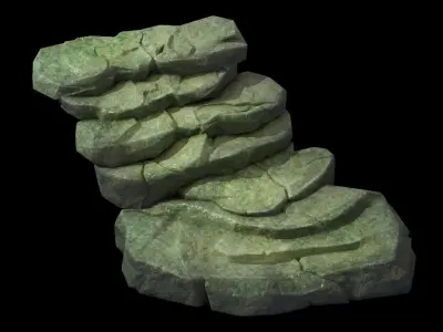 Forget the forest - Stone Ladder 21 3D model