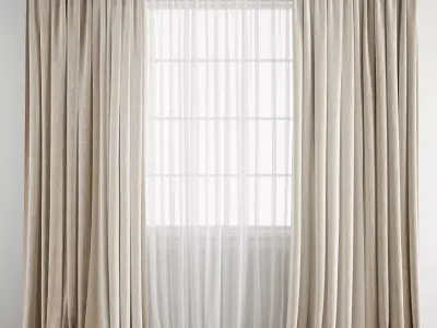 Curtain 341 3D model