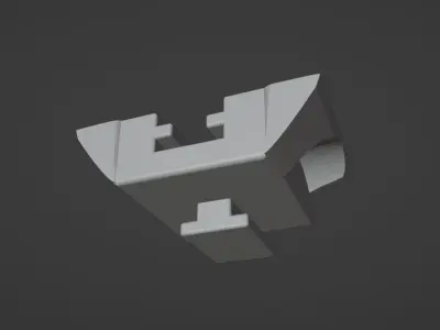 Jinbao Devastator knee adapter 3D model