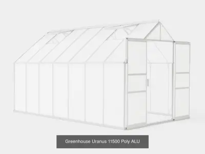 Collection of Greenhouse Uranus 11500 - 6 Models 3D Model Pack