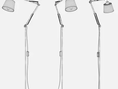 Floor lamp Berlin BoConcept 3D model
