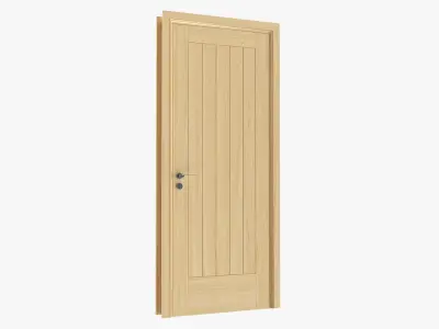 Door modern 01 3D model