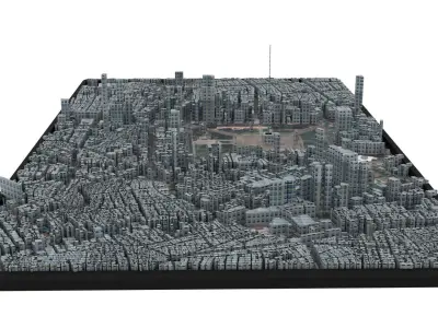 City of Cakarta 3D model