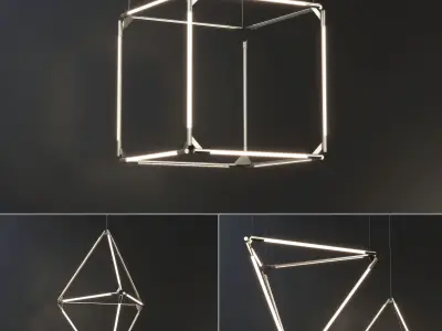 Lighting collection V1 3D Model Pack
