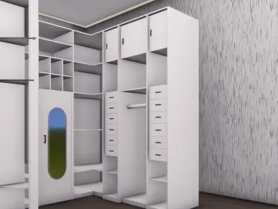 closet 3D model purchase