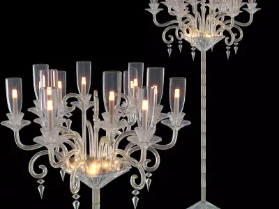 MILLE NUITS FLOOR CANDELABRA 12L 3D model