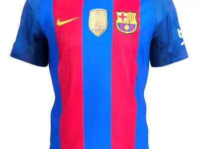 T-Shirt FC Barcelona 3D model