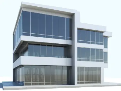 Office Building 3D model