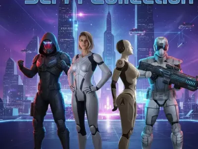 Sci Fi Collection 3D Model Pack