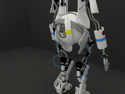 Atlas Portal 3D Model character 3D model