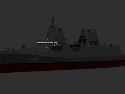  Saarland class Frigate F126 