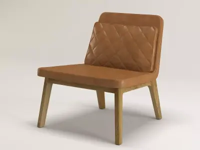 Lean Lounge Chair 3D model