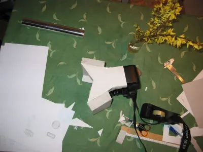 Simple macro flash box Free 3D model