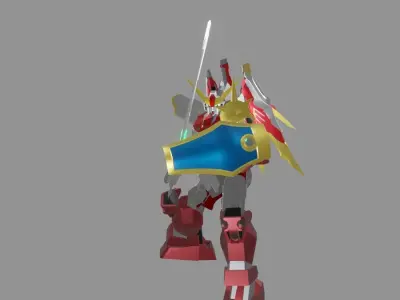 The Mecha Attacker 17 3D model