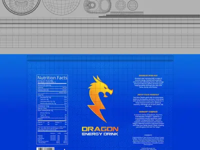  Energy Drink Cans Bundle Collection 