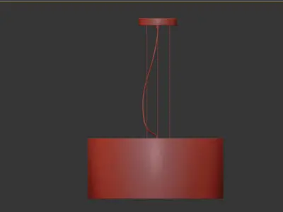OAKHAM Suspension lamp 3D model purchase
