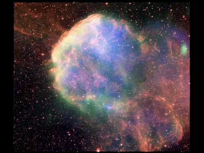 Jellyfish Nebula 3D model