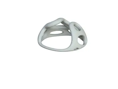 SciFi Cube Object No 44151 Low Poly Shape Low-poly 3D model