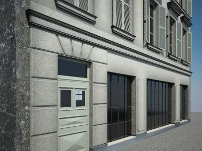Old Building VI 3D model