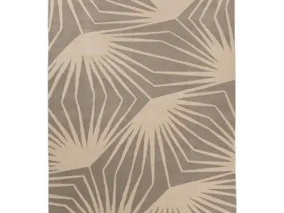 Stingray Neutral rug 3D model