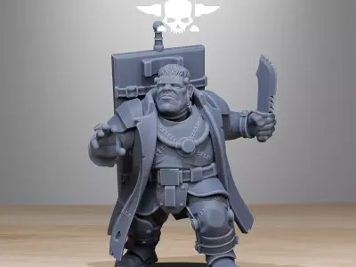 GrimGuard Mutantstein 3D print model