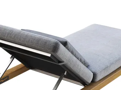 Sunray Daybed  3D model