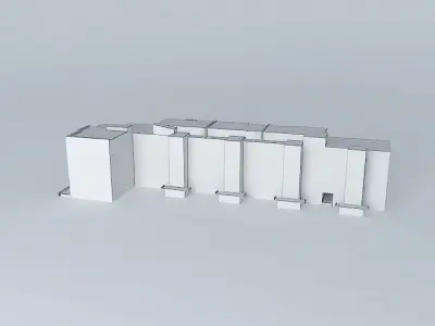 Riga, Latvia, Meness street 21/1 Free 3D model