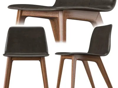 Morph Chair And Twist Table 3D model