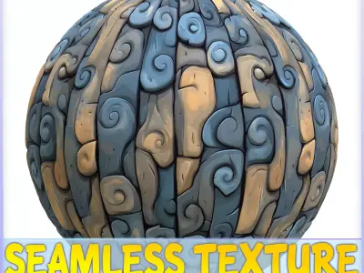 Stylized Wall Seamless Texture Texture 101