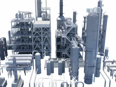  Refinery Towers Bundle 