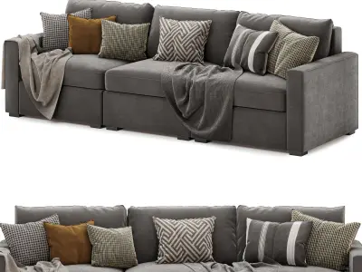Maxwell modular sofa 3D model