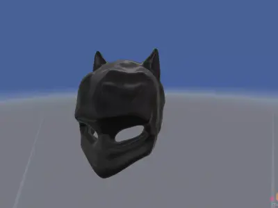 Batman Mask V3 3D model